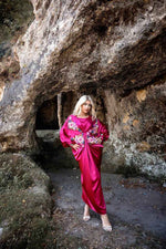 The Opulent Satin Caftan