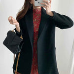 Elegant Belted Wool-Blend Coat