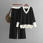 Chic Two-Piece Knitted Lounge Set