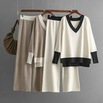 Chic Two-Piece Knitted Lounge Set